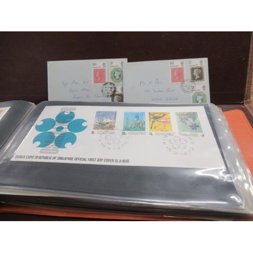 644 - BINDER OF SINGAPORIAN AND MALAYAN FIRST DAY COVERS