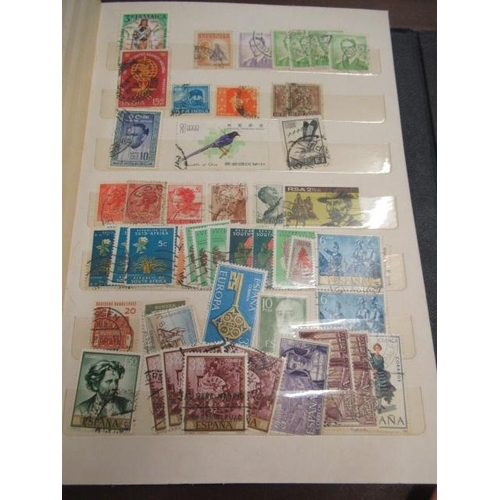 660 - STOCKBOOK OF COMMONWEALTH STAMPS ETC