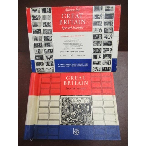 671 - SPECIAL STAMP ALBUM OF MINT STAMPS INCLUDING GEORGE V   ERA EXAMPLES