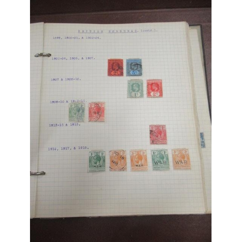 690 - ALBUM OF MINT AND USED VICTORIAN AND LATER COLONY STAMPS INCLUDING ST CHRISTOPHER AND SAMOA