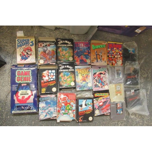 106 - VINTAGE NINTENDO NES VERSION CONSOLE AND GAMES