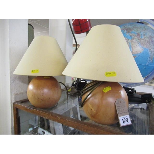 123 - PAIR OF LAURA ASHLEY TABLE LAMPS