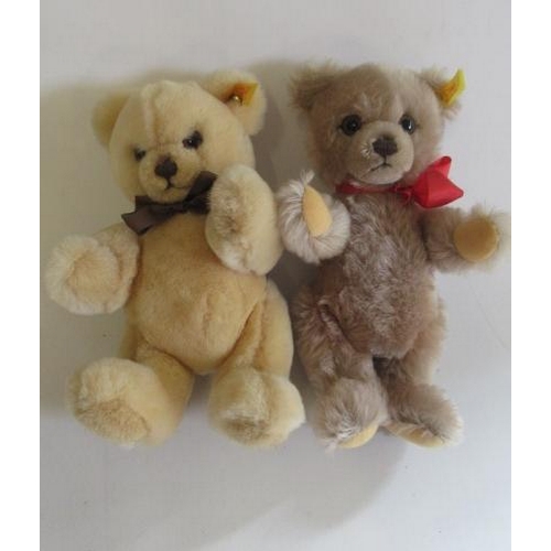 155 - Four Steiff collector's teddies, comprising Sunny with certificate, Dylan with certificate, a grey a... 