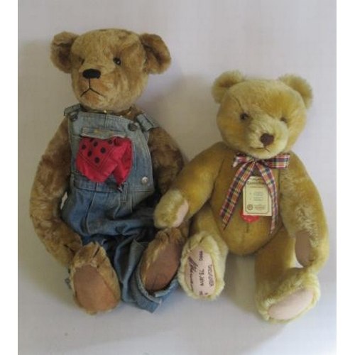 156 - Five Collector's teddy bears, comprising a 24