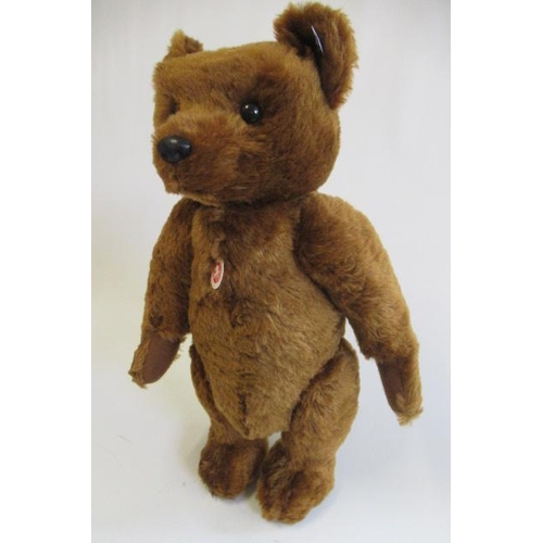 173 - A boxed Steiff 1902 replica bear, with ear button, tag and label, certificate in box, 21