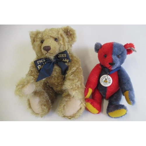 175 - Two boxed Steiff bears, comprising a Centenary Teddy Bear and a Steiff Club Edition 2000/2001 1925 r... 