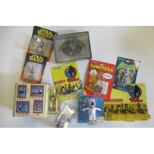 182 - Late issues of film and television figures and toys, all items boxed, M