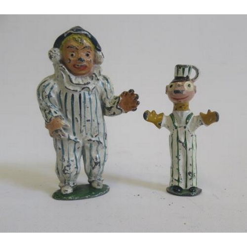 316 - Sacul Andy Pandy and Luntoy Billy Bean figures, some paint chipping, F-G