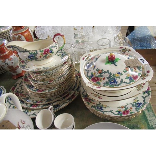 148 - ROYAL CAULDON DINNER SERVICE