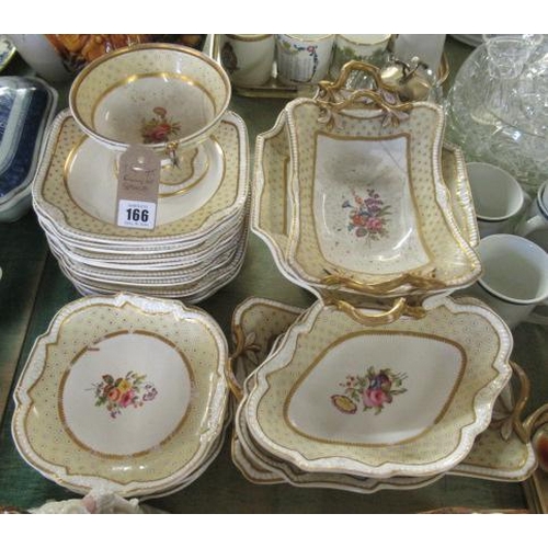 166 - SPODE FELSPAR DESSERT SERVICE