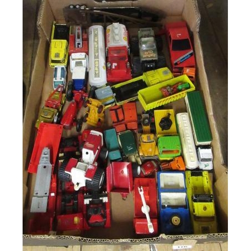 176 - BOX OF TOY CARS