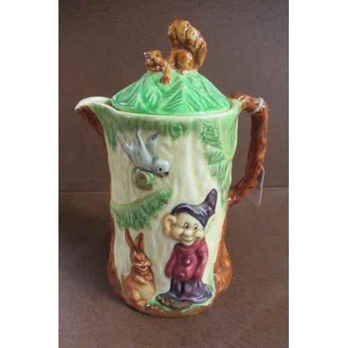 408 - WADE HEATH DISNEY JUG AND COVER