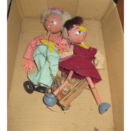 64 - TWO PELHAM PUPPETS