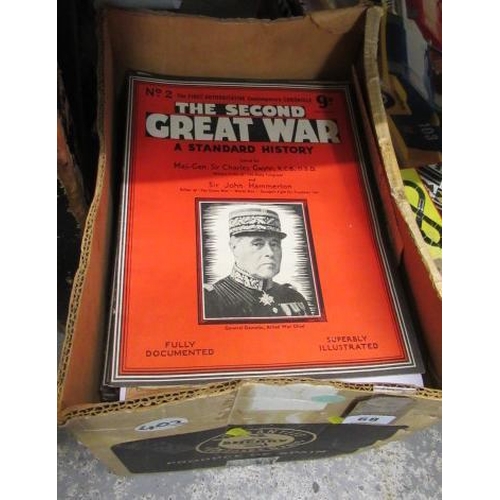 68 - BOX OF 2ND GREAT WAR MAGAZINES 1939-45