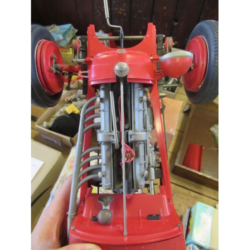 185 - A made-up Pocher model kit of Alfa Romeo 8c 2300, some items detached, part of engine missing, cover... 