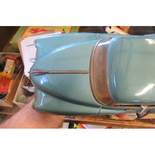 230 - GAMA Cadillac finished in metallic blue with printed interior, some minor scratches to boat lid, bri... 