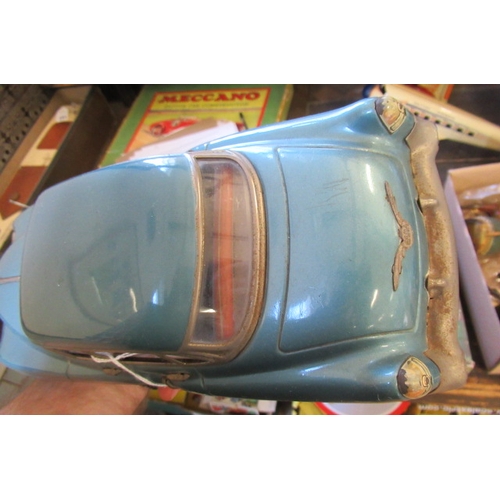 230 - GAMA Cadillac finished in metallic blue with printed interior, some minor scratches to boat lid, bri... 