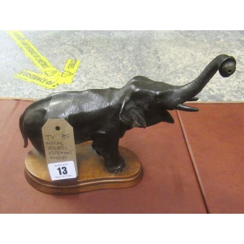 13 - METAL ASIATIC ELEPHANT