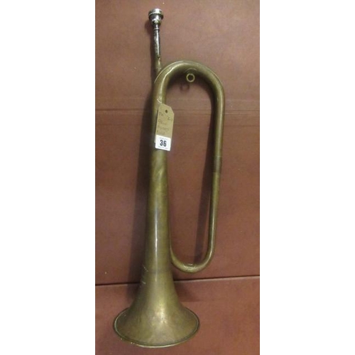 36 - FRENCH MILITARY BUGLE