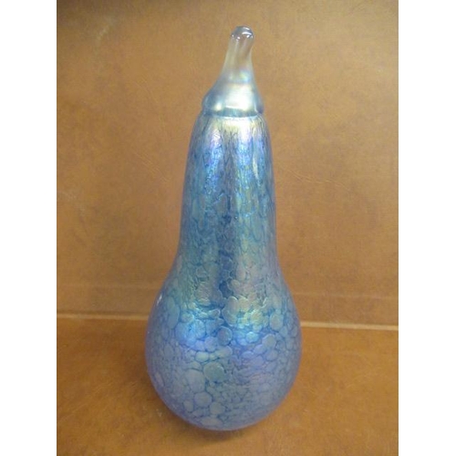 370 - IRIDESCENT GLASS PEAR