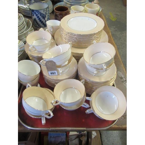 467 - TRAY OF PARAGON CHINA