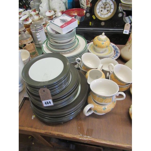 484 - QUANTITY OF SPODE  DENBY  AND JEFF BANKS CHINA