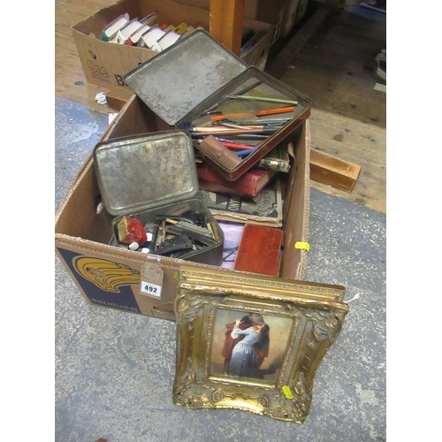 492 - BOX OF MISCELLANEOUS