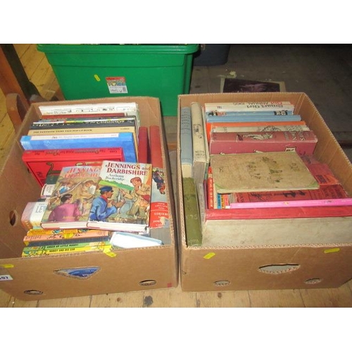 497 - TWO BOXES OF CHILDRENS BOOKS