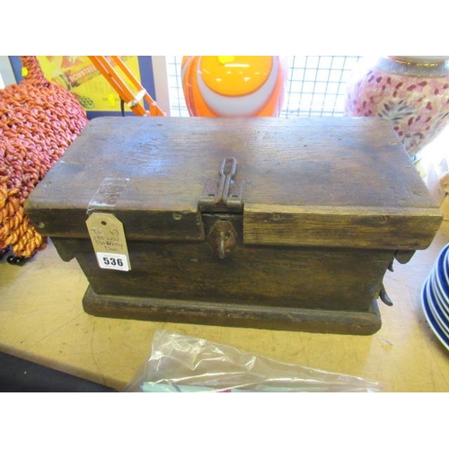 536 - WW I BATTERY BOX