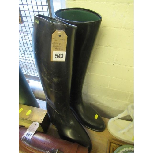 543 - AIGLE RIDING BOOTS SIZE 43