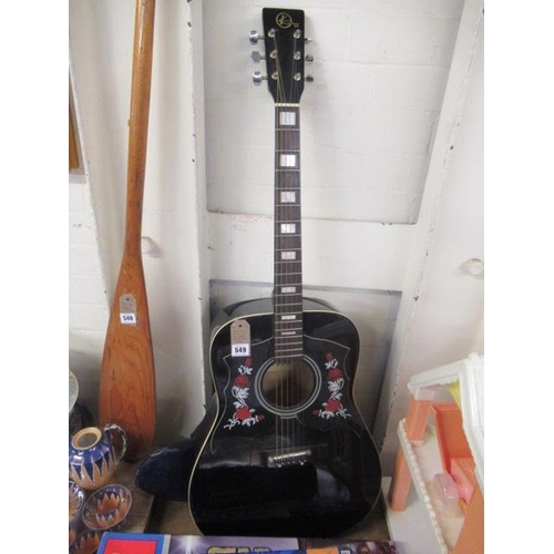 549 - KOREAN K500 ACOUSTIC GUITAR WITH CASE