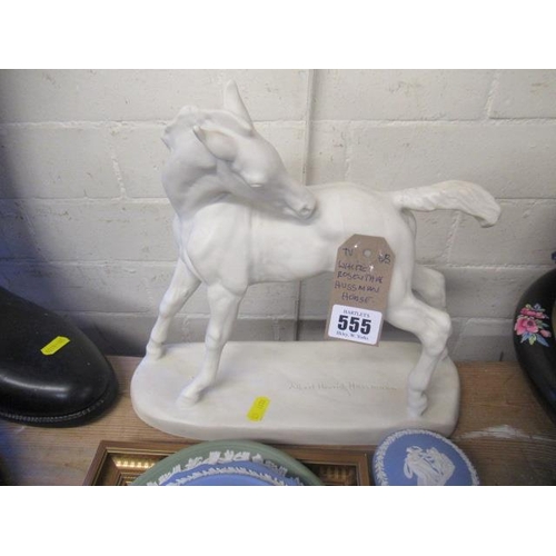 555 - WHITE ROSENTHAL HUSSEMANN HORSE