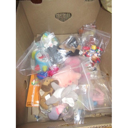 656 - QUANTITY OF BAGGED TOYS INCLUDING HAPPY MEAL