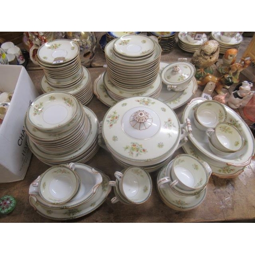 68 - ROSE CHINA DINNER WARE