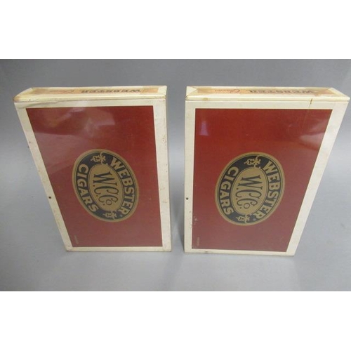 110 - Two boxes of 25 Webster Queens cigars