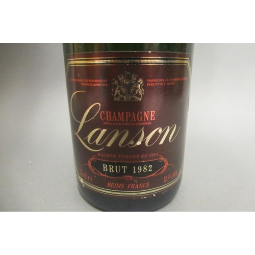 138 - One bottle 1982 Lanson brut champagne