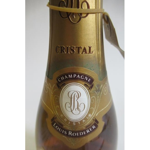 145 - 1 bottle 1990 Roederer Cristal Champagne