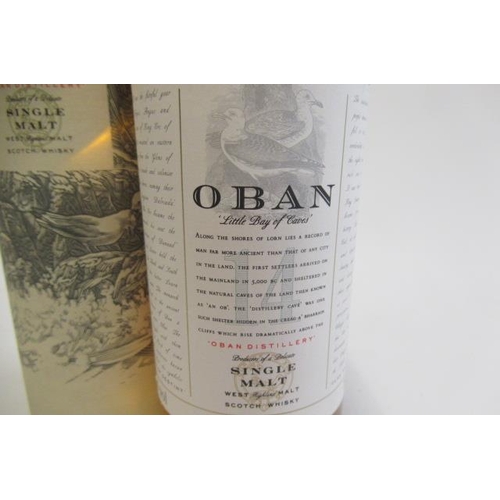 163 - One bottle Oban 14yr old single malt whisky, tube