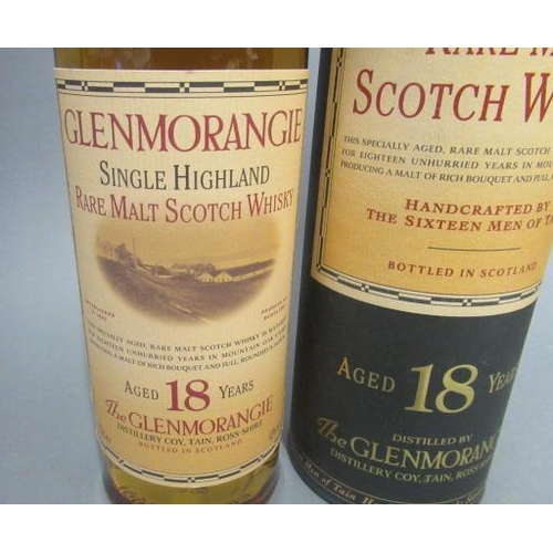 197 - One bottle Glenmorangie 18yr old Rare Malt, single highland malt whisky, tube