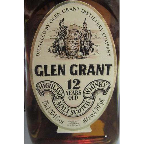 234 - One bottle Glen Grant 12yr Old highland malt scotch whisky, boxed