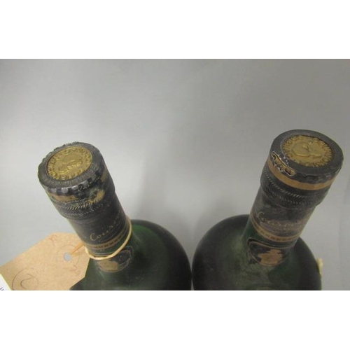 24 - 2 bottles Courvoisier VSOP fine champagne cognac