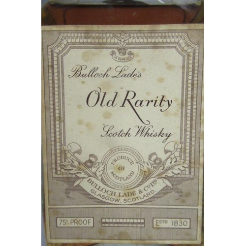 268 - One bottle Old Rarity scotch whisky, Bulloch Lade & Co.