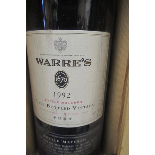 291 - One bottle 1992 Warre's LBV port, boxed