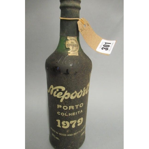 301 - One bottle 1979 Niepoort's, Colheita port