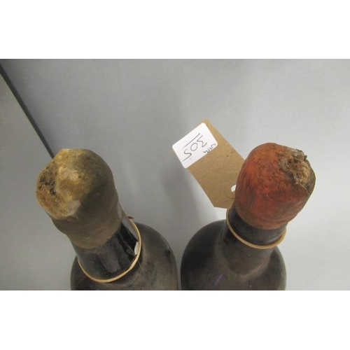 305 - Two bottles of vintage port, comprising 1 1970 Warre's and 1 1966 Rebello Valente