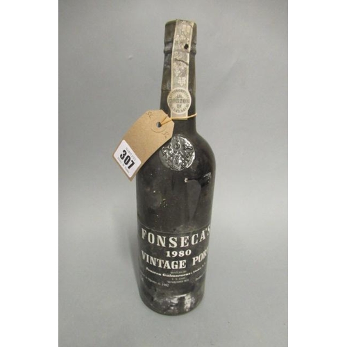 307 - One bottle 1980 Fonseca vintage port