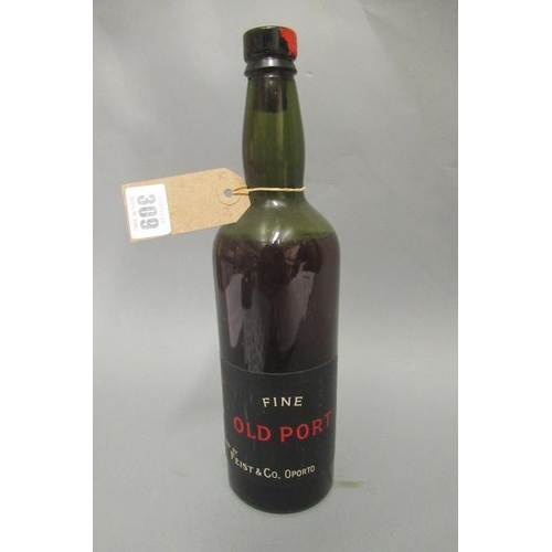 309 - One bottle possibly 1930s Feist & Co. Fine Old Port