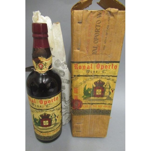 323 - One bottle 1927 Royal Oporto vintage port, boxed