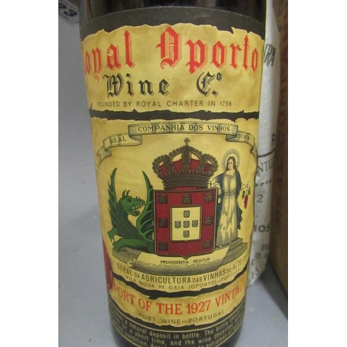 323 - One bottle 1927 Royal Oporto vintage port, boxed