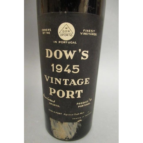 332 - One bottle 1945 Dows vintage port